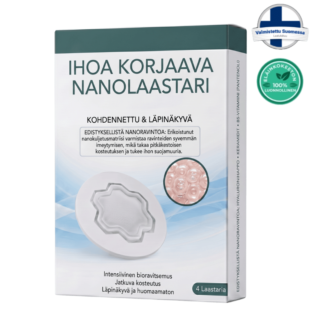 Ylellinen ihoa uudistava nanolaastari