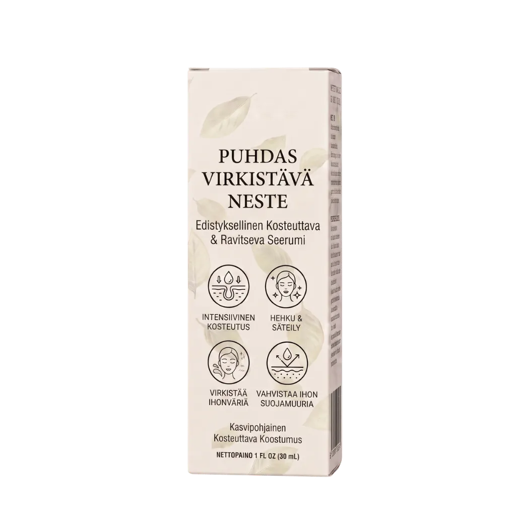 Puhdas Virkistävä Neste - Edistyksellinen Kostuttava & Ravitseva Seerumi, 28 ml