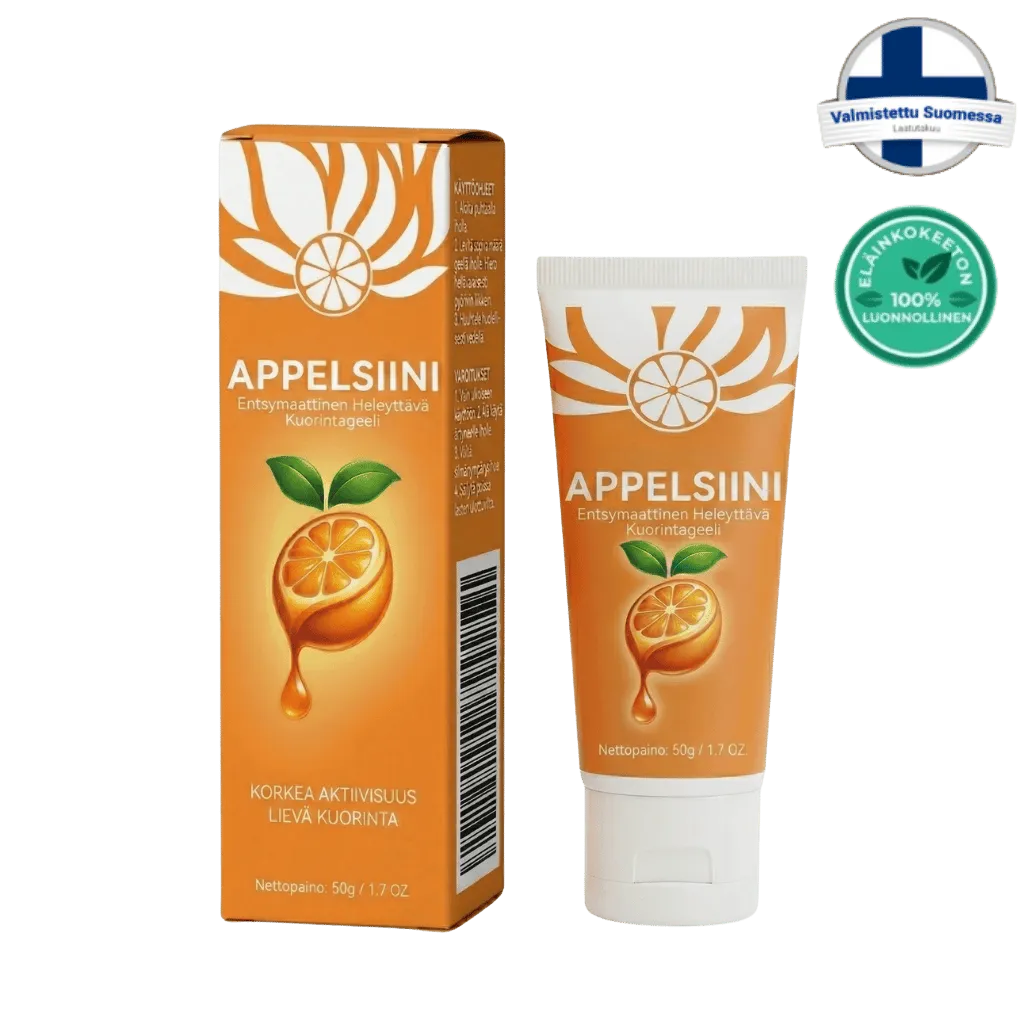 Appelsiini entsyymigeeli