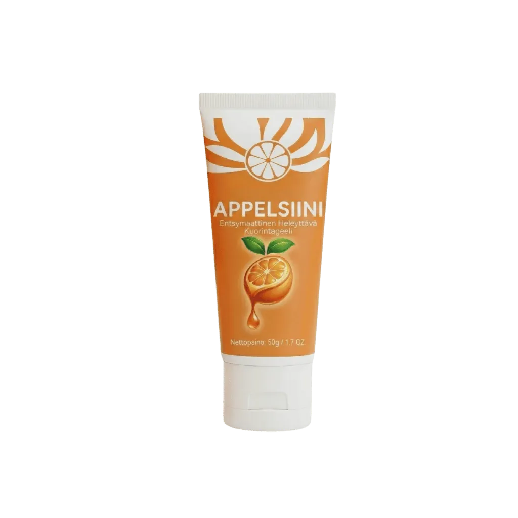 Appelsiini entsyymigeeli