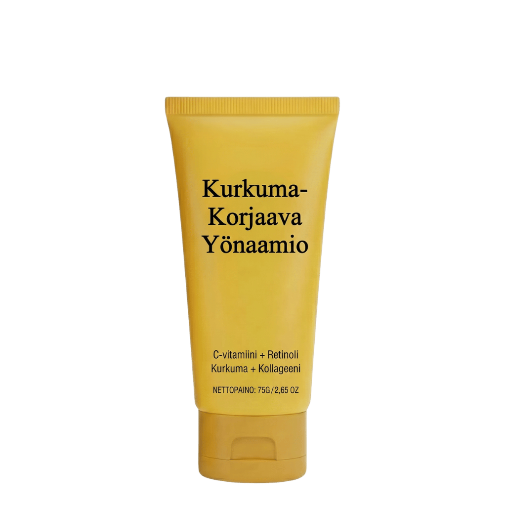 Premium Kurkuma Kasvonaamio-Kerma