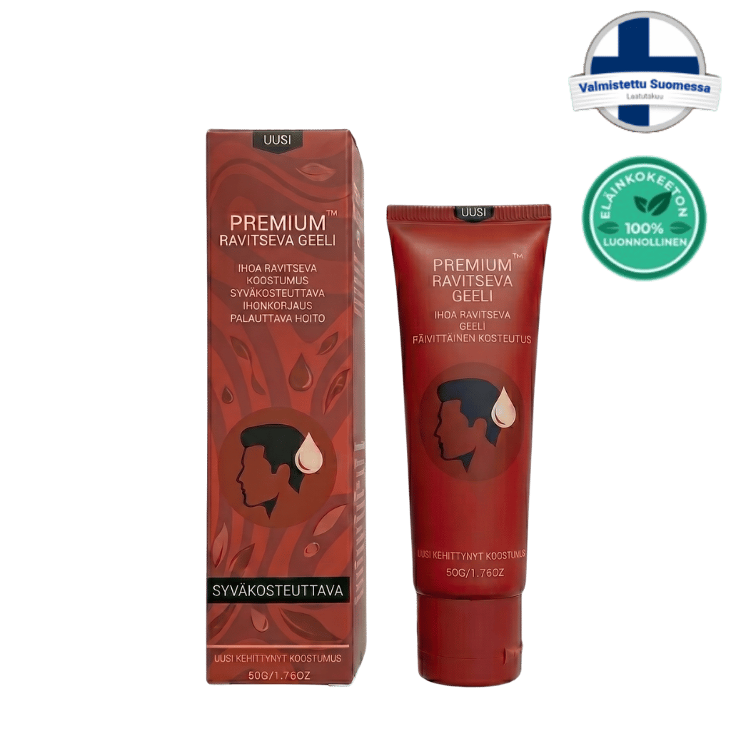 Premium Ravitseva Geeli - Ihonhoitogeeli, joka ravitsee ja kosteuttaa ihoa päivittäin.