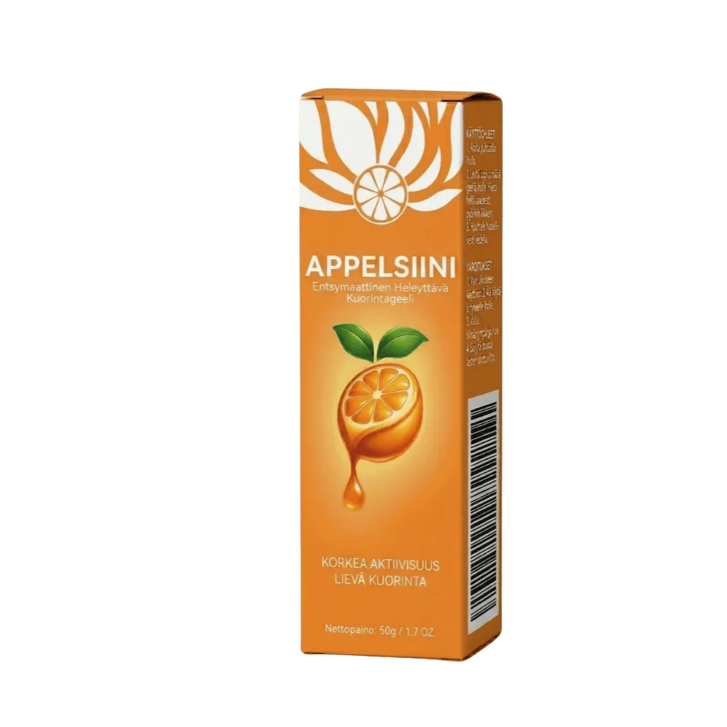 Appelsiini entsyymigeeli