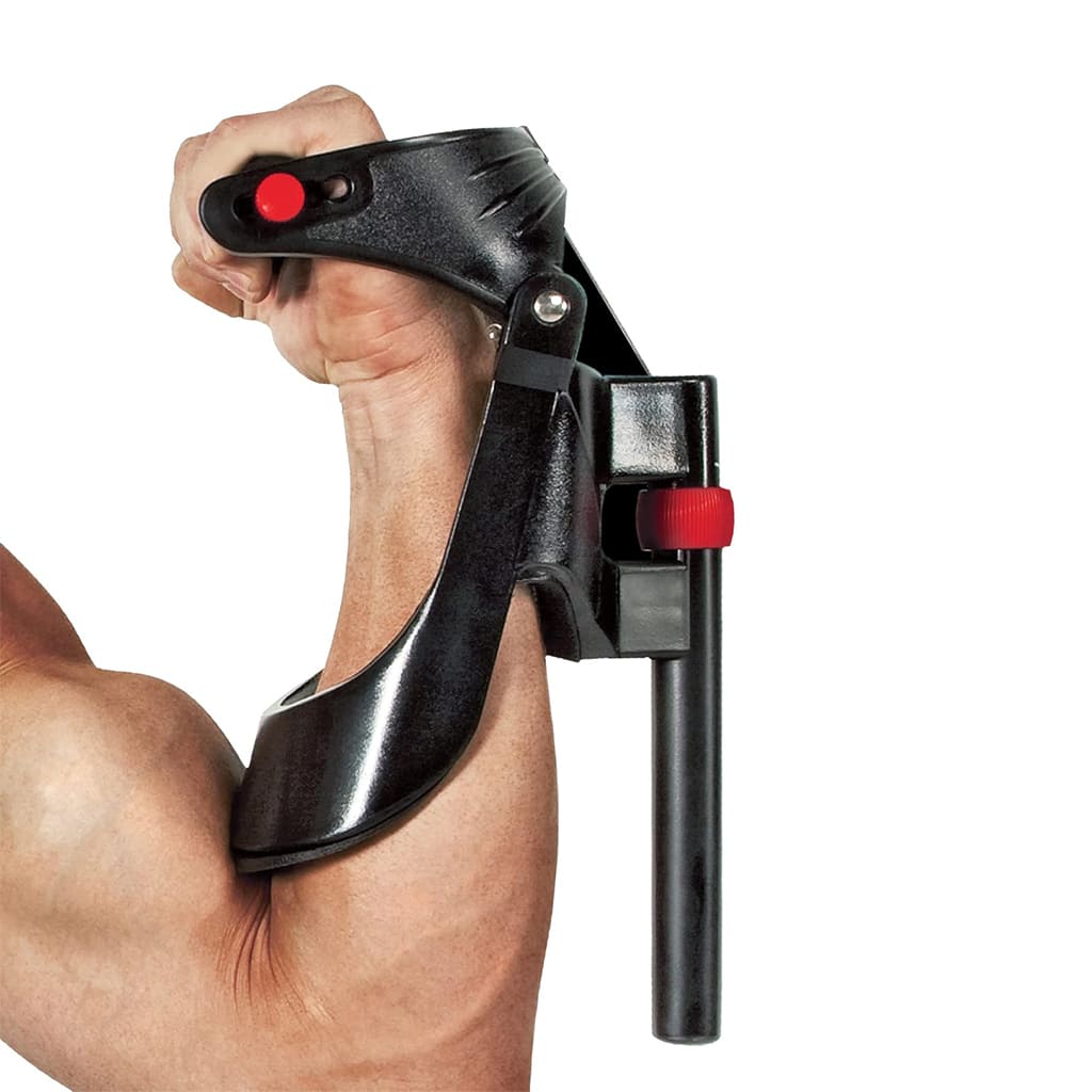 LumiPuro GripFlex exercise device for improving grip strength and wrist stability, compact and easy to use.