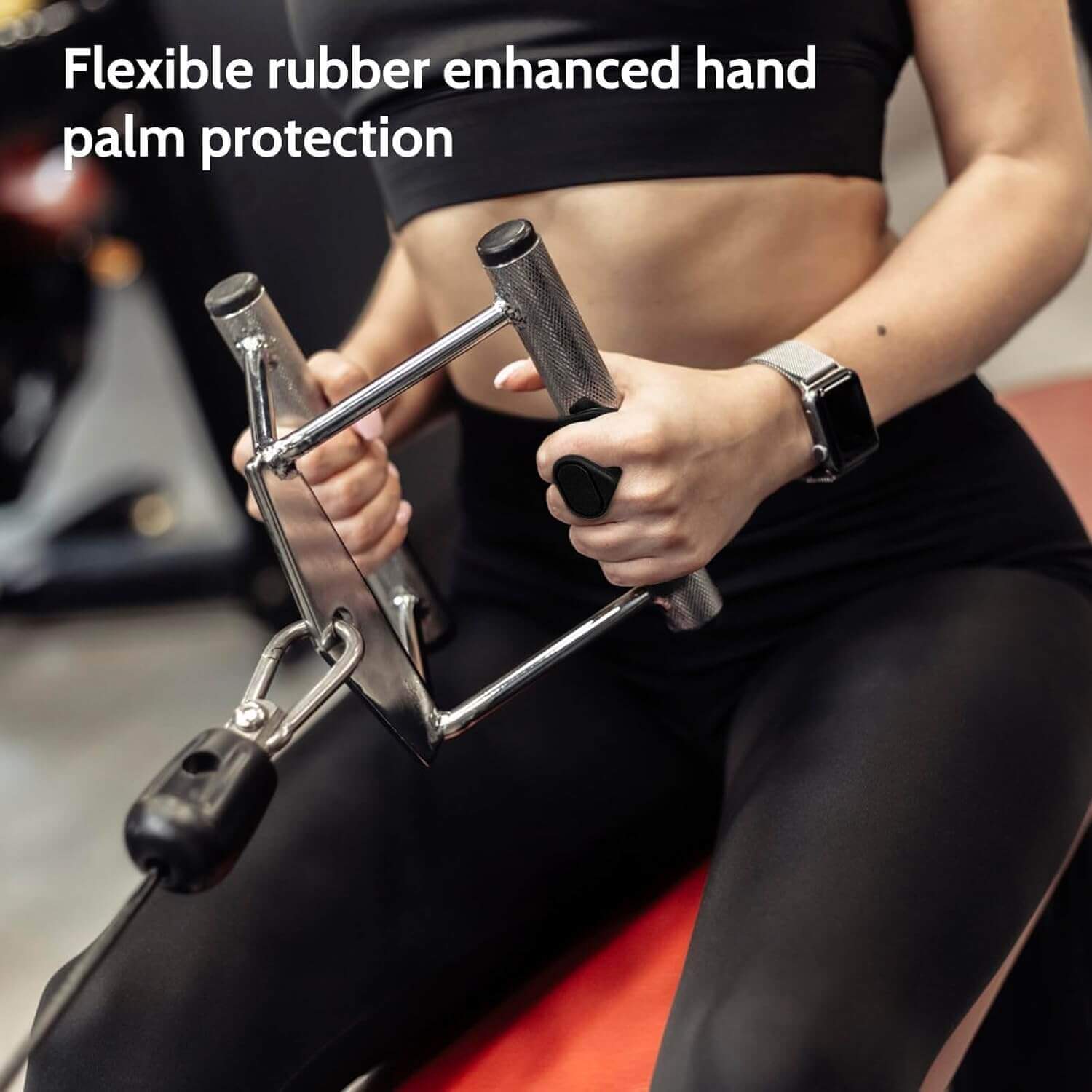LumiPuro OtePadit enhancing grip with flexible rubber for ultimate palm protection during workouts.