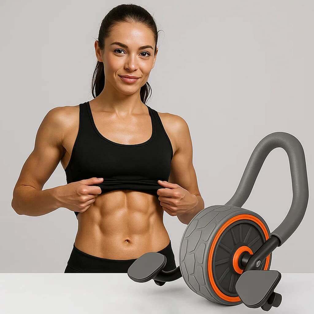 LumiPuro VatsaRulla Max - tehokas vatsarulla, joka tukee keskivartalon harjoittelua ja voiman kehittämistä.